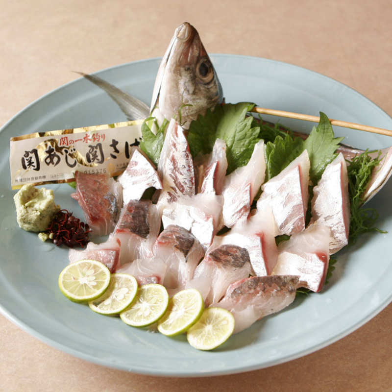 あじの刺身(香車)