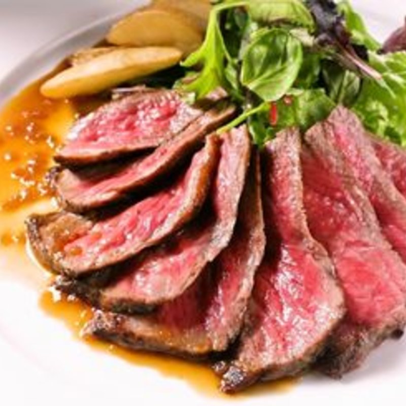 宮崎牛のタリアータ(Dining Cafe As Domani （ダイニングカフェ アズ ドマーニ）)