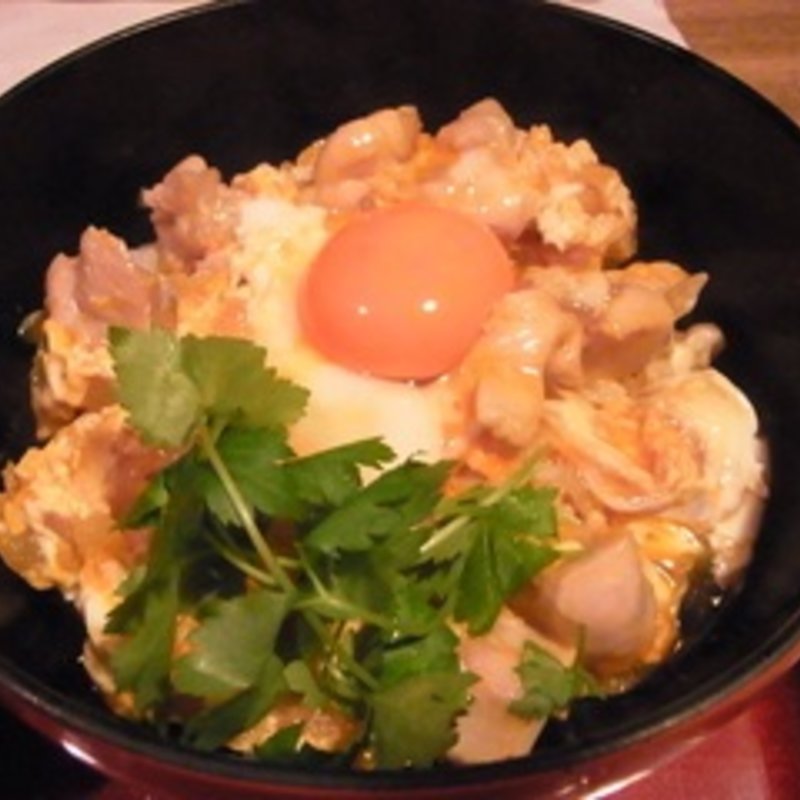 大山地鶏の親子丼(京橋 二刀流)