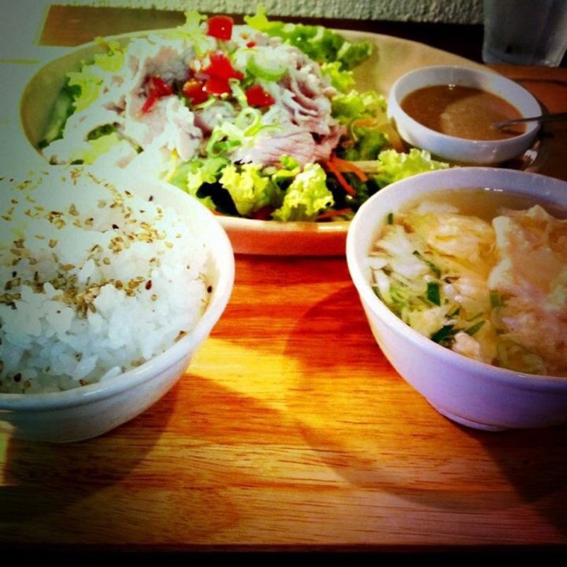 豚温しゃぶのランチ(タフドア )