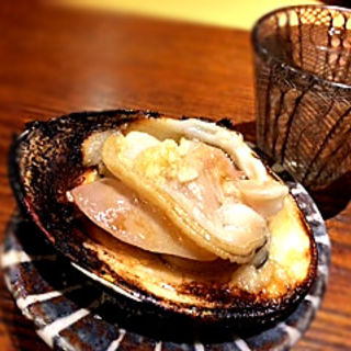 焼き蛤は九十九里産(鮨まぜき)