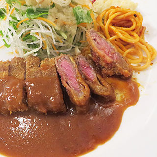 ビーフカツセット(洋食屋 ナカムラ)