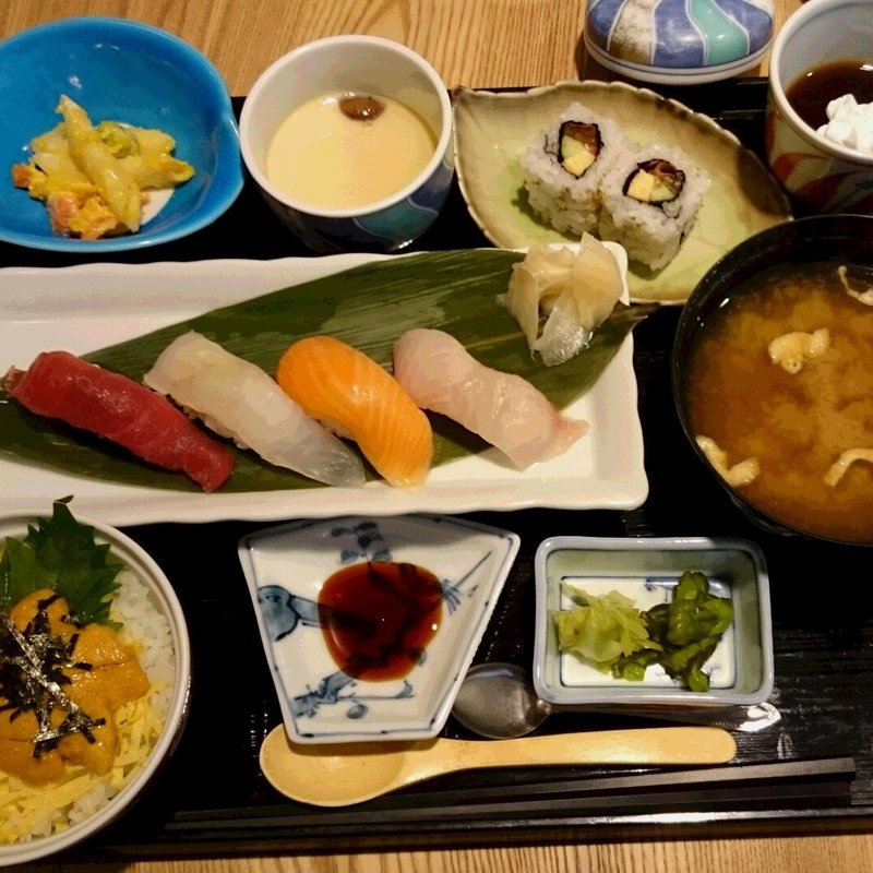 土日祝限定ランチ(寿司高瀬)