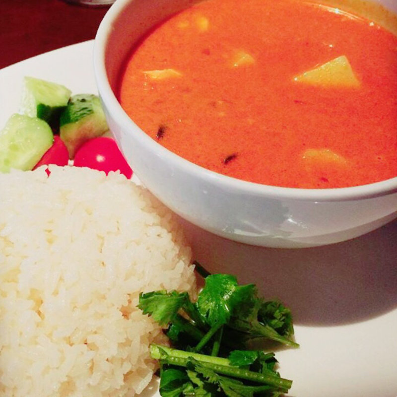 ベジタブルカリー（ココナッツミルク入り南インド風）　(海南鶏飯食堂2 恵比寿店)