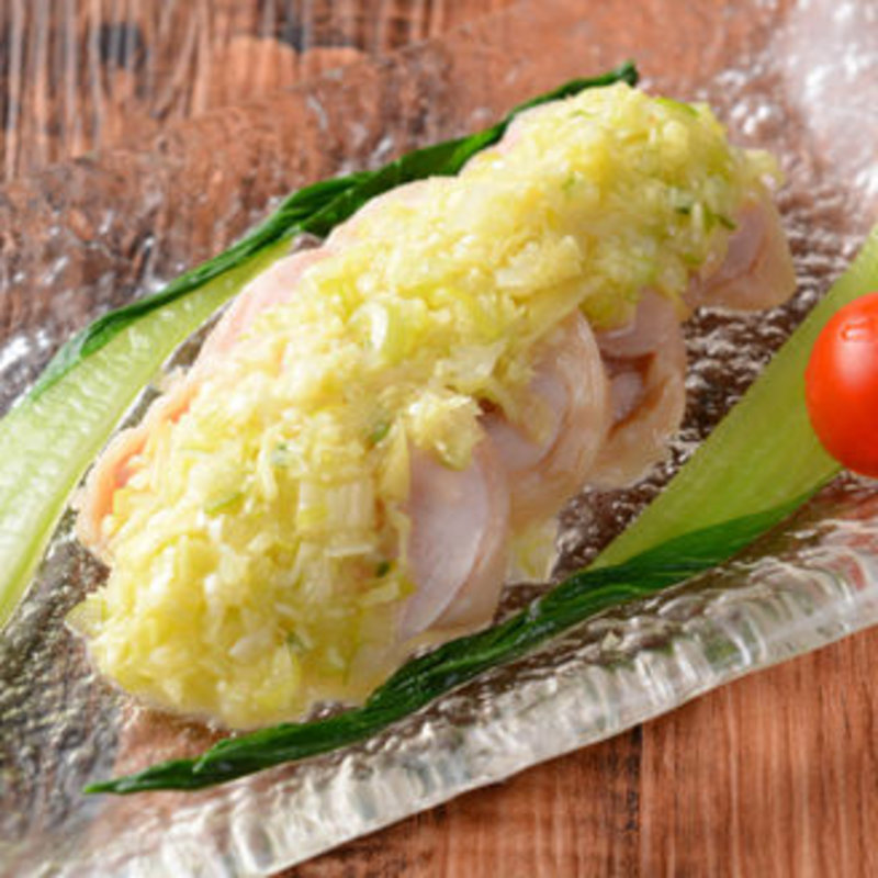 冷しねぎどり(天然炭火焼鳥 鳥光國 スーク海浜幕張北口店)