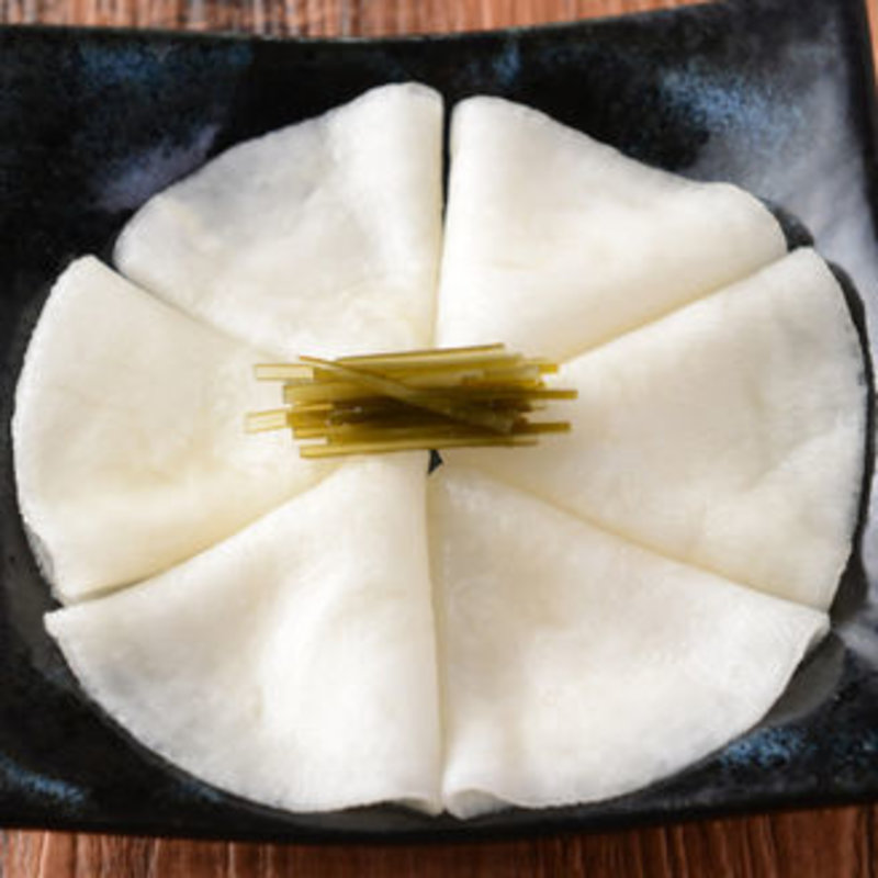 千枚漬け(天然炭火焼鳥 鳥光國 スーク海浜幕張北口店)