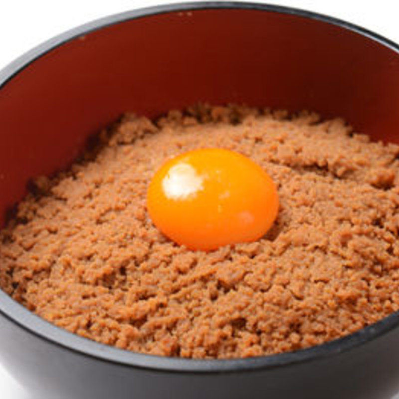 鶏そぼろごはん（比内地鶏卵使用）(天然炭火焼鳥 鳥光國 スーク海浜幕張北口店)