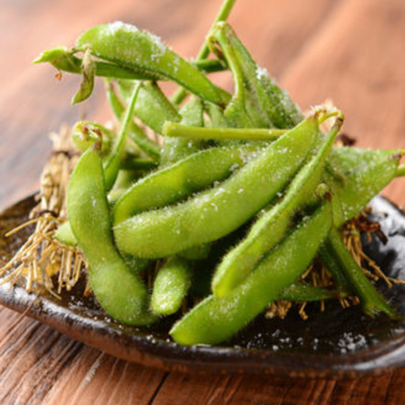 農場直送 新鮮国産 枝豆　(天然炭火焼鳥 鳥光國 スーク海浜幕張北口店)