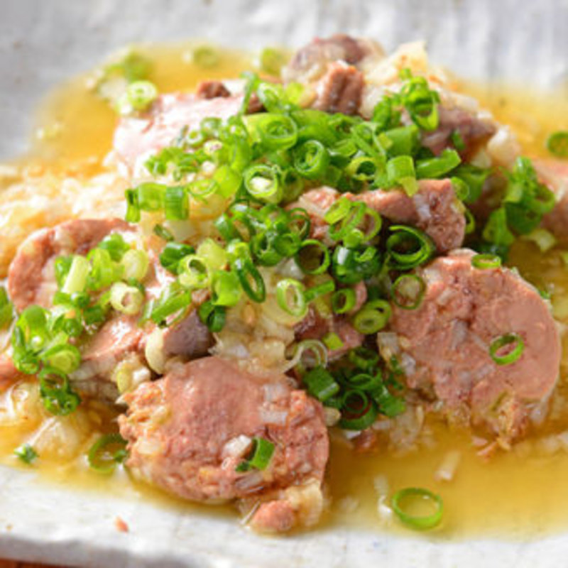 鶏のレバテキ(天然炭火焼鳥 鳥光國 スーク海浜幕張北口店)