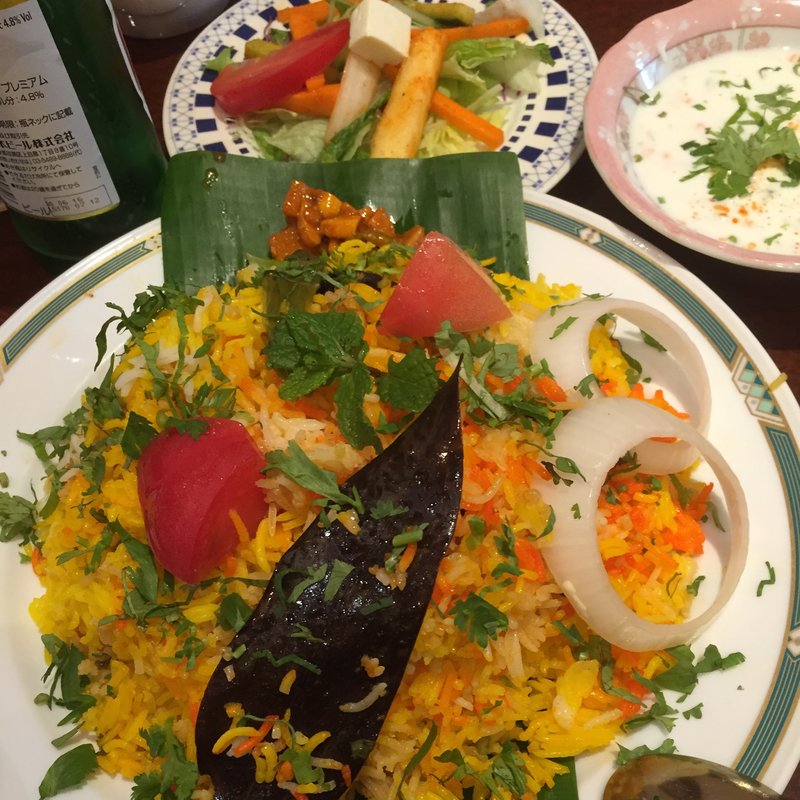 ラムビリヤニ(ハリマ ケバブ ビリヤニ （Halima kebab biryani）)