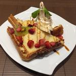 ミックスフルーツフレンチトースト(倉式珈琲店 イオンモール福岡)