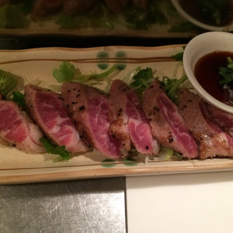 ハツ刺し(神保町食肉センター )