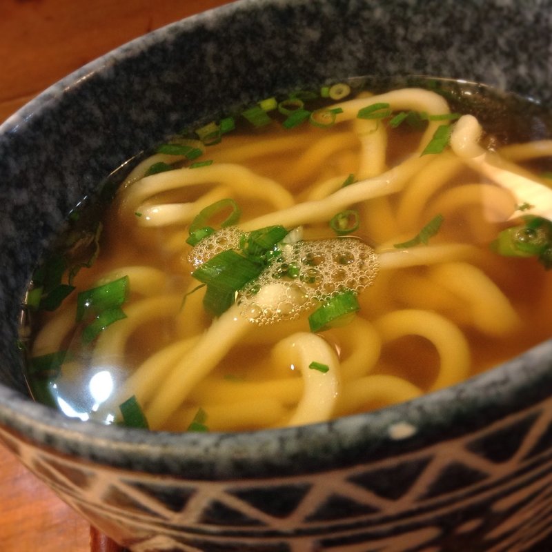 かけうどん(温)(うどん工房さぬき)