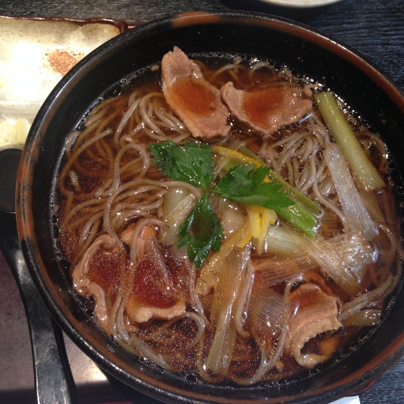 鴨南蛮そば(高田屋 リエール藤沢店 （たかだや）)