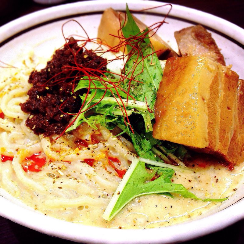 トロ肉濃厚担々まぜそば(濃厚坦々麺 はなび 半田店)