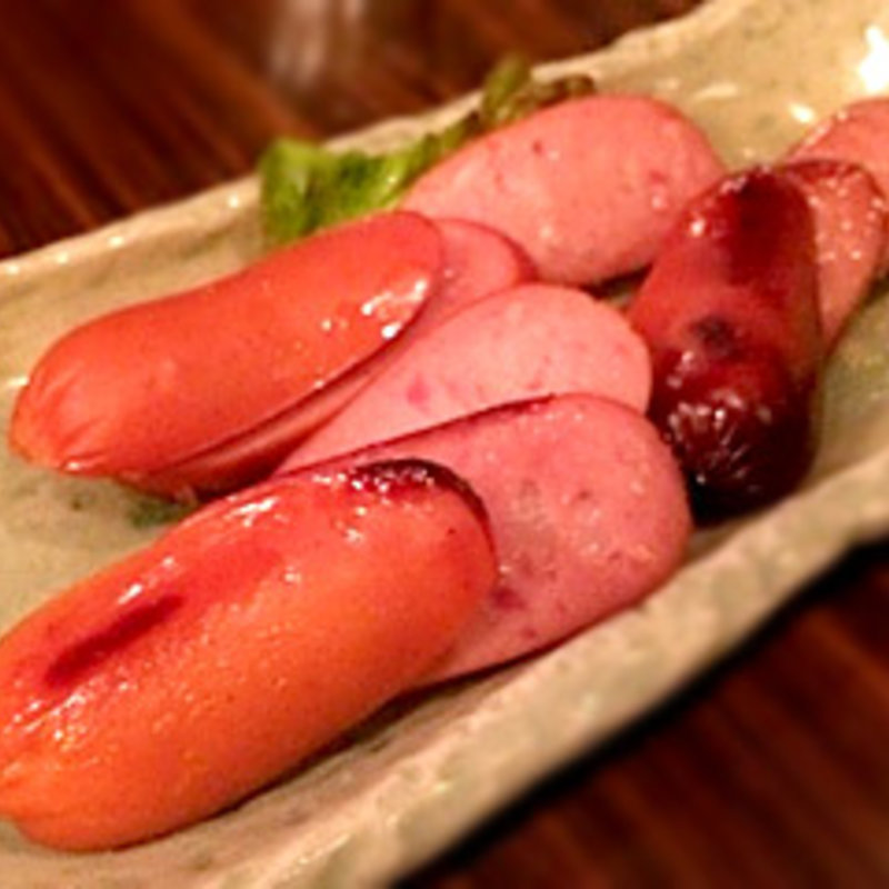 炙りウィンナー(地酒と地魚 吟吟)