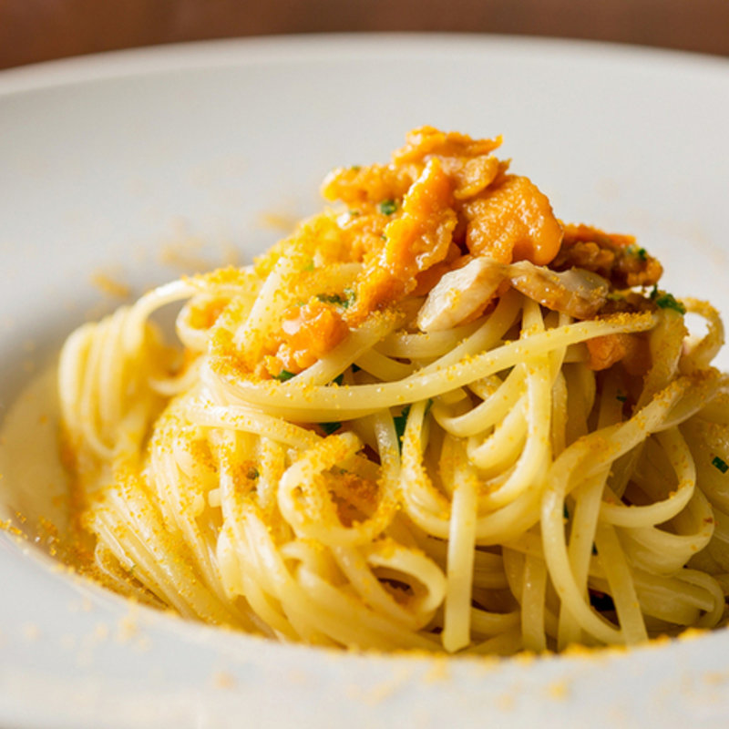 うにとからすみのパスタ(CafeBar Luz （カフェバー ルース）)