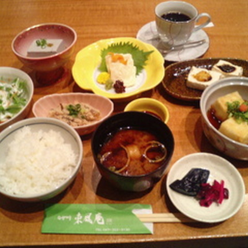 豊潤ランチ（和食と豆富） 限定15食(なか川 東風庵)