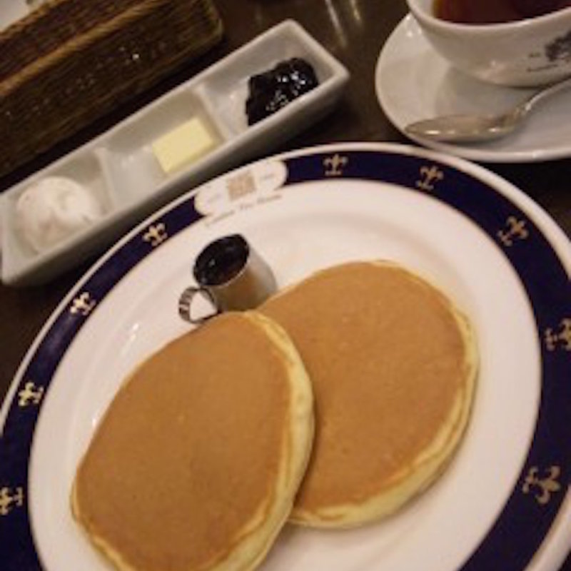 パンケーキセット(ロンドンティールーム 堂島本店)