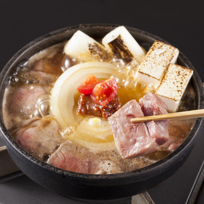 トマト味噌の牛なべコース(ビストロ割烹koda （コダ）)