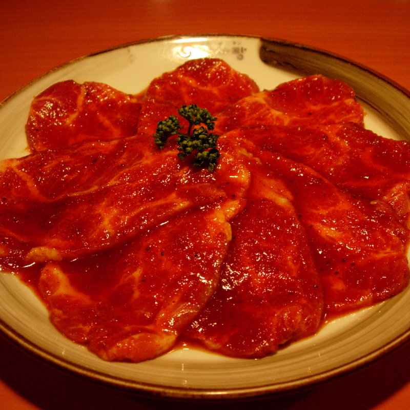 豚カルビ(韓国炭火焼肉 韓国料理 韓サラン 赤坂店)