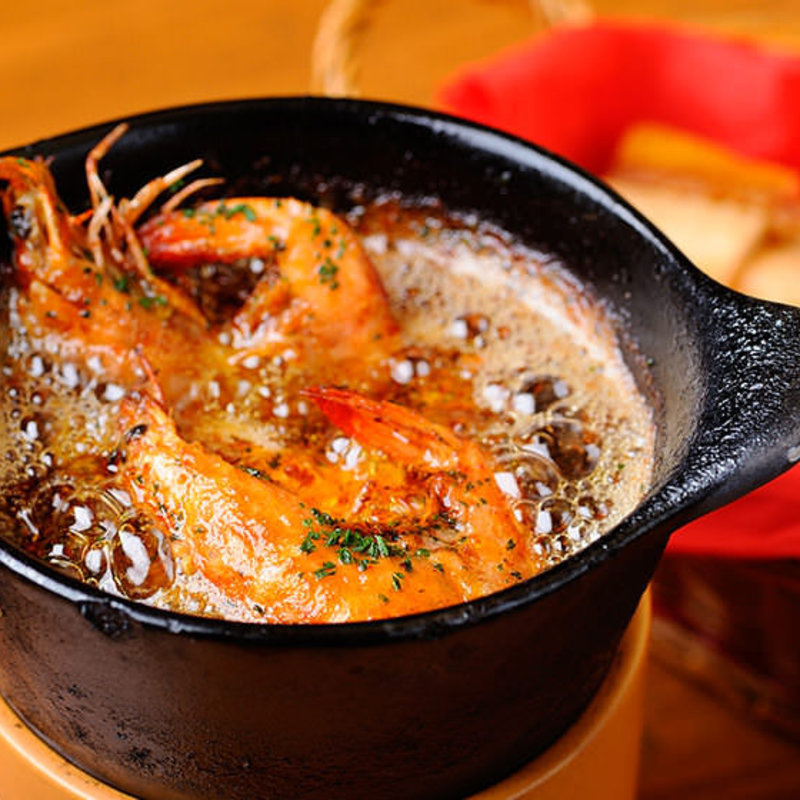 るエビのアヒージョ(カトルセ （CATORCE）)