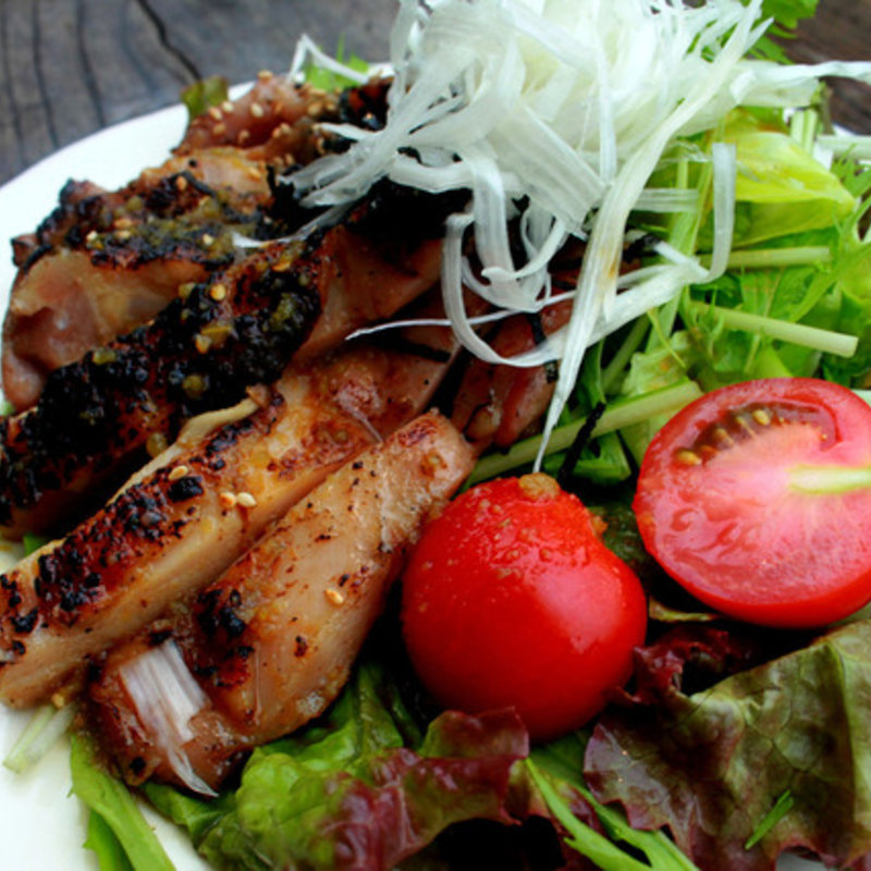 自家製塩麹の和風サラダ(輪繰~WAKURU~)