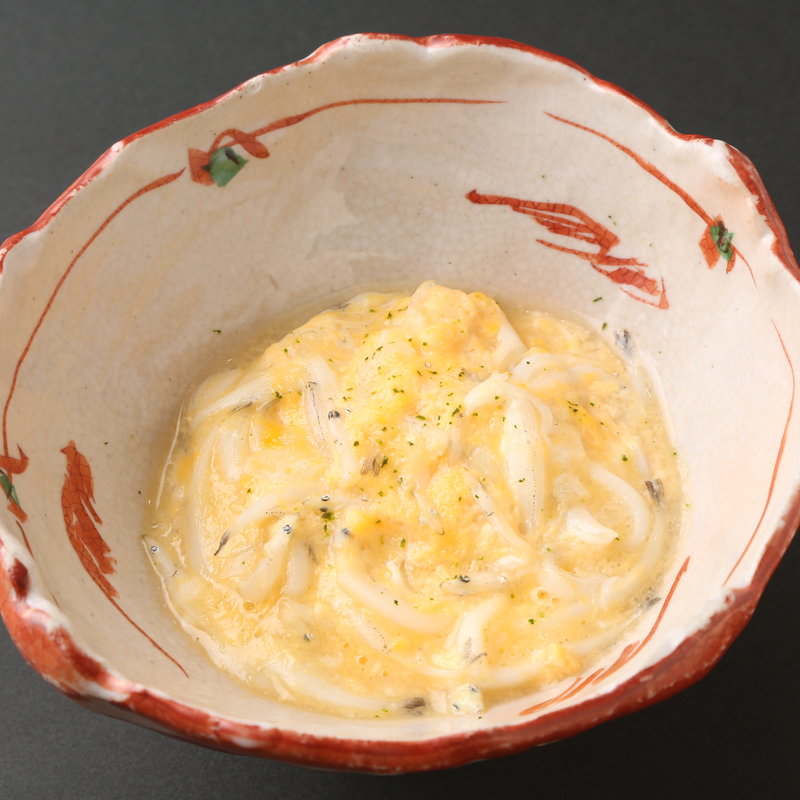 しらすの卵和え(かね七商店　鮨ひろ喜 )