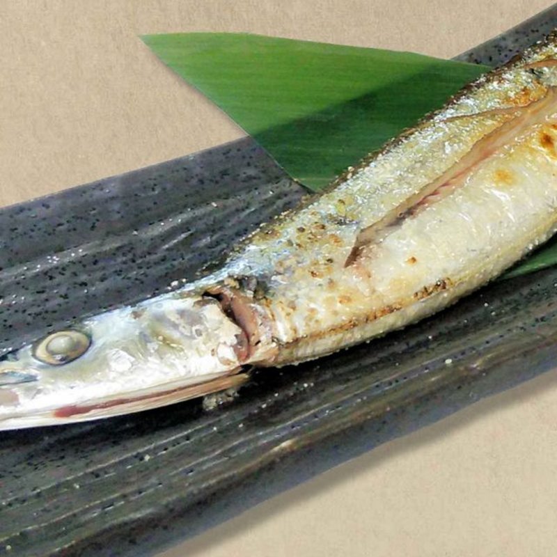 秋刀魚の塩焼き(やはた茶屋)