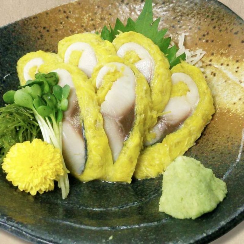 さばの菊花巻き(やはた茶屋)