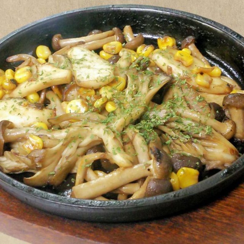 きのこバター醤油(やはた茶屋)