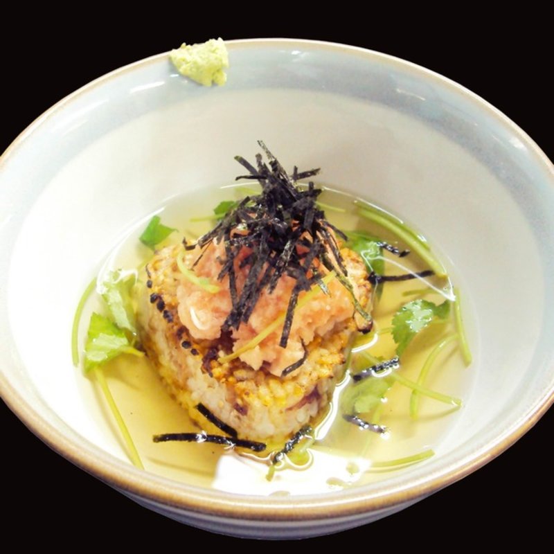 ネギトロ茶漬け(やはた茶屋)