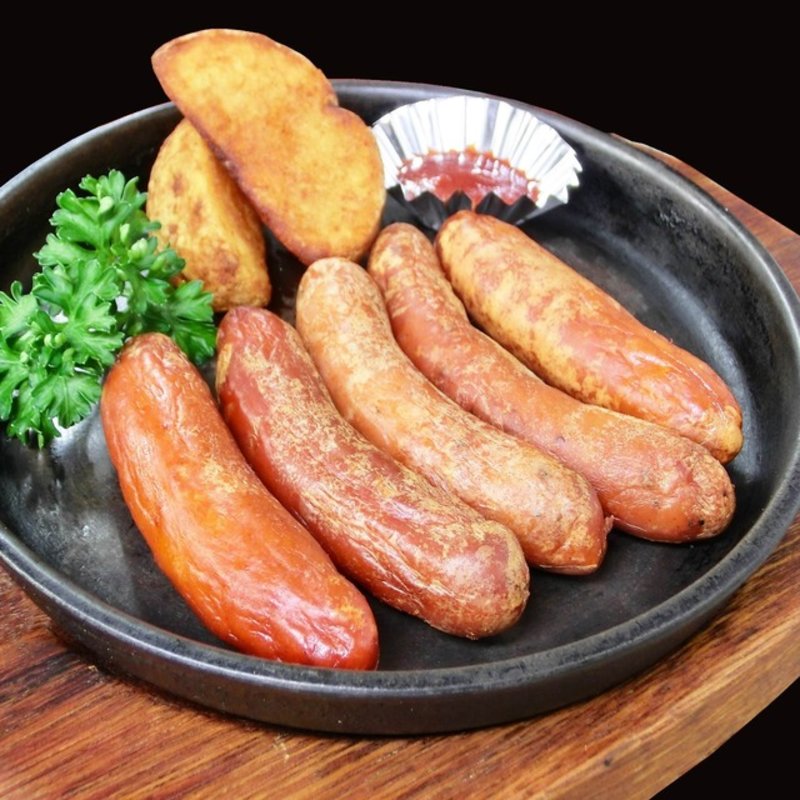 ソーセージ盛り(やはた茶屋)