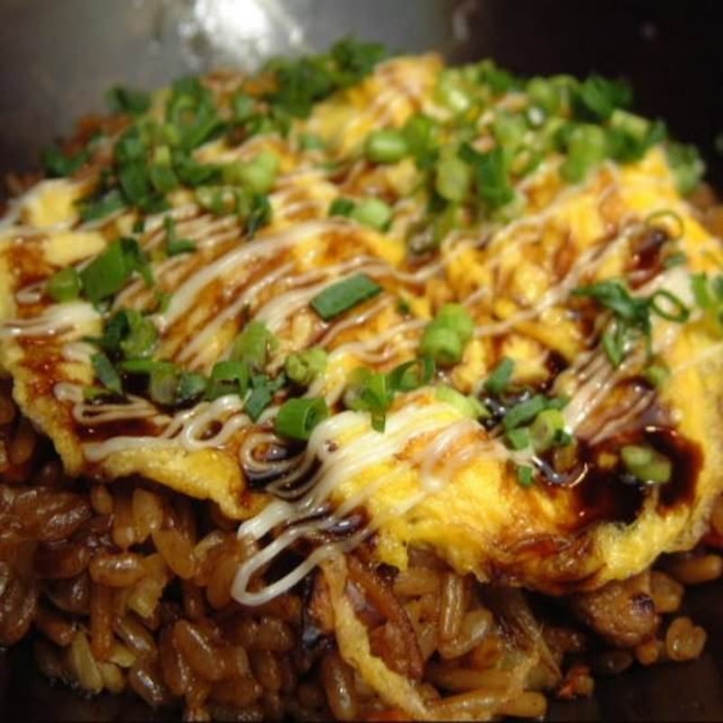 そば飯チャーハン(やはた茶屋)