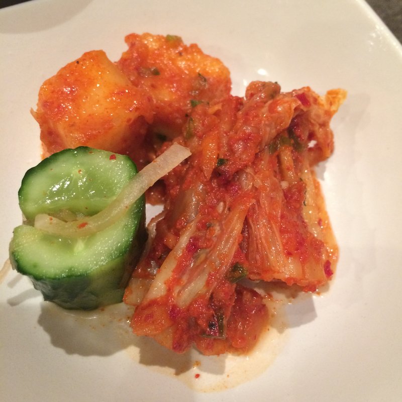 キムチの盛り合わせ(徳壽)