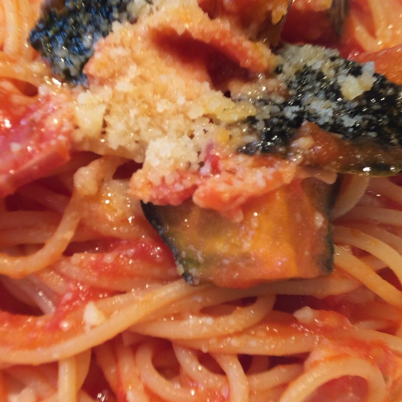 かぼちゃのトマトソース(トラットリアボッソ TRATTORIA BOSSO)