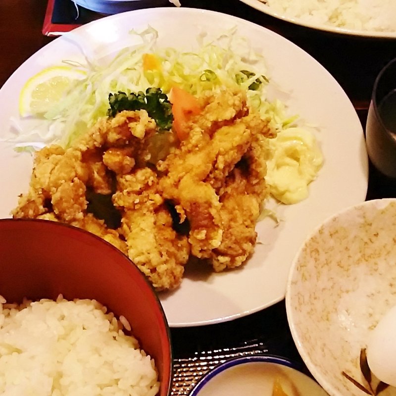 とりから定食(居酒屋くろ兵衛)