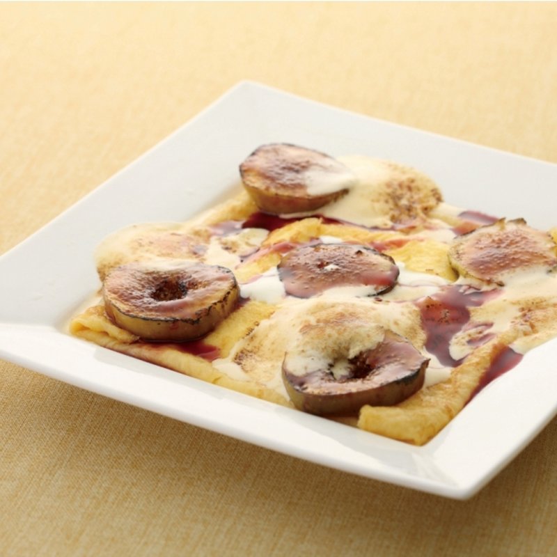 無花果とクレープのザバイオーネ(キハチ イタリアン 横浜クイーンズイースト店)