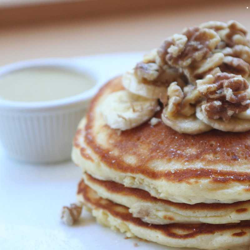 パンケーキ　胡桃(クリントン・ストリート・ベイキング・カンパニー （CLINTON ST. BAKING COMPANY & RESTAURANT）)