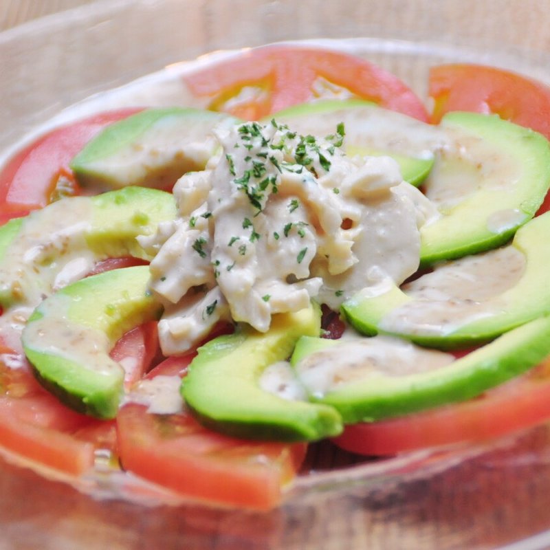 アボカドとトマトの和え(K.S cafe 南青山店 )