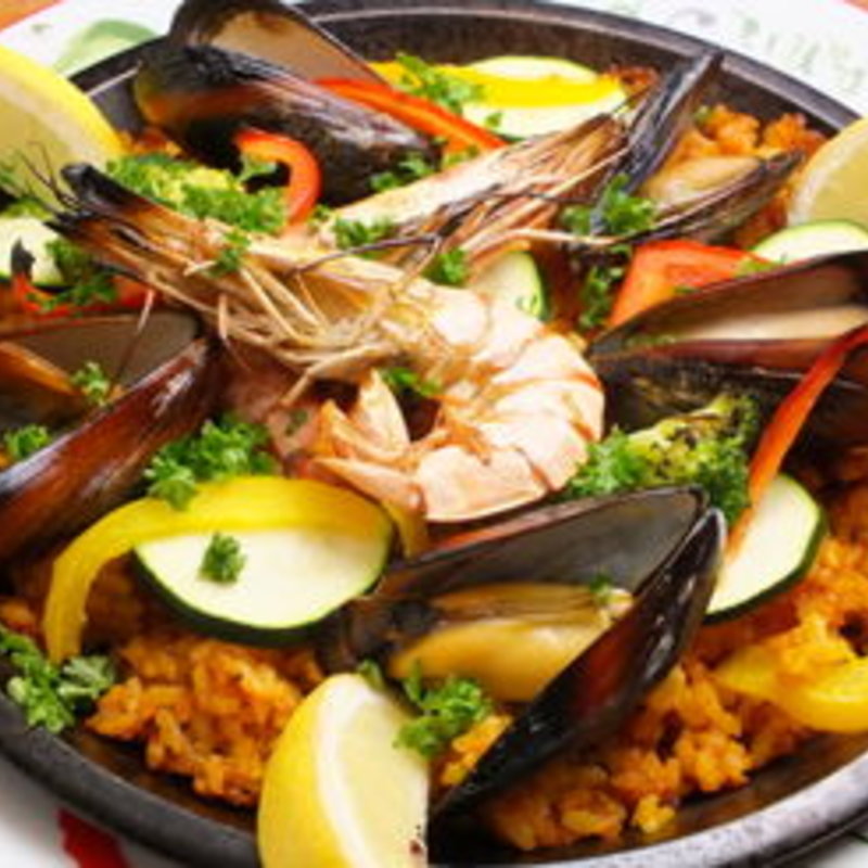 シーフードパエリア(CafeBar Luz （カフェバー ルース）)