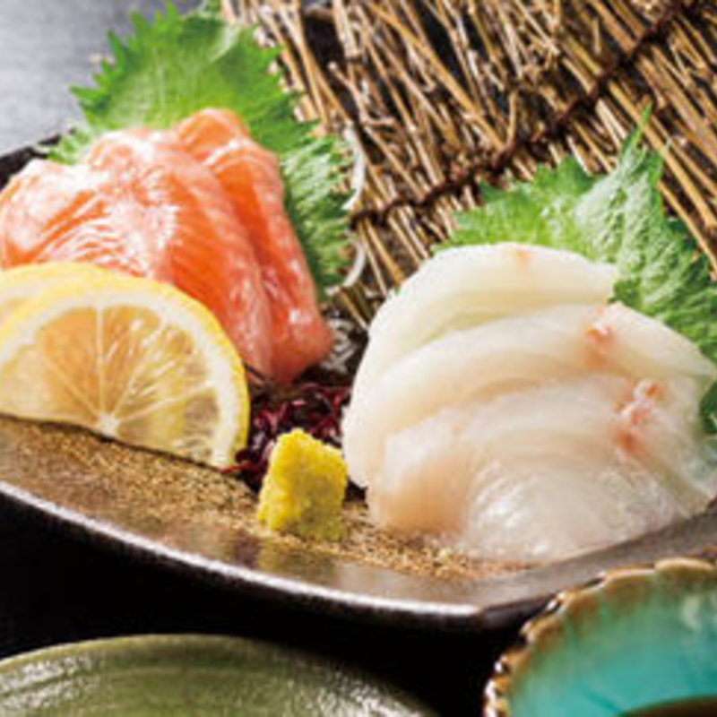 ロイヤルキャビアフィッシュとサーモン(味斗 スーク海浜幕張店 )