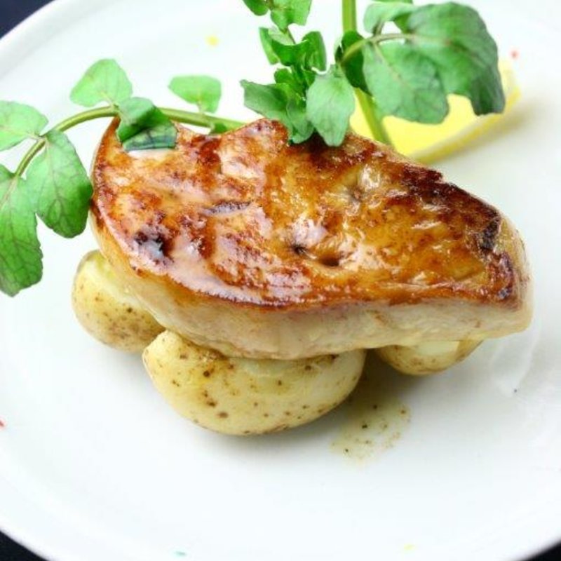 フォアグラとじゃがいも(けせらせら)