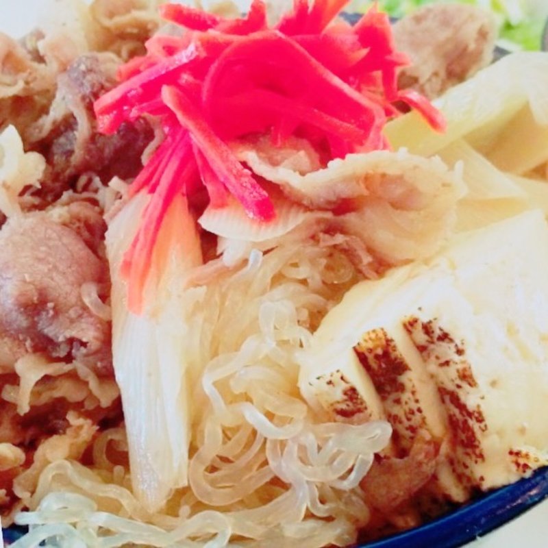 すきやき丼(きさらぎ亭)