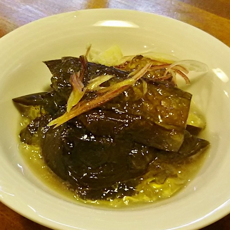 ナスの冷製(ブラッスリードロー)