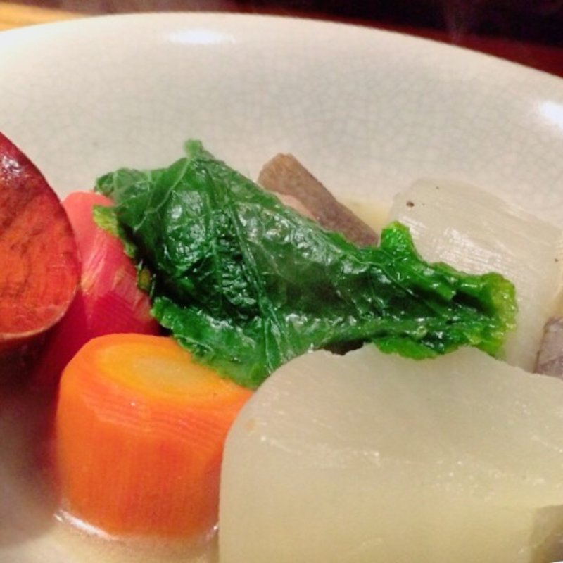 京都の根菜と手羽のポトフ（ゆずこしょうで）(しがらき )