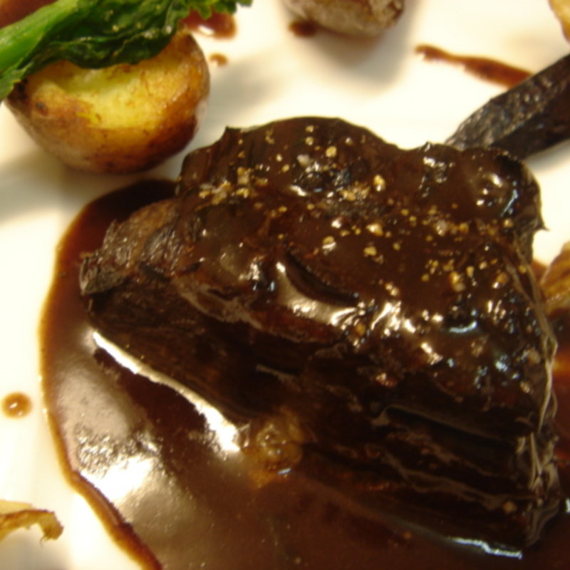 鹿肉のロティ(レストラン コーダリー)