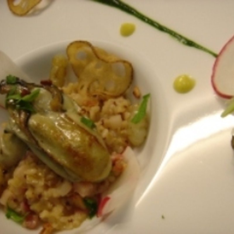 牡蠣のムニエル(レストラン コーダリー)