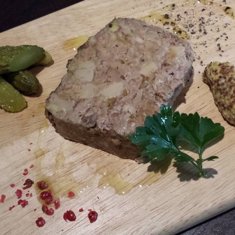 フォアグラ入りパテ・ド・カンパーニュ(Les Cocottes)