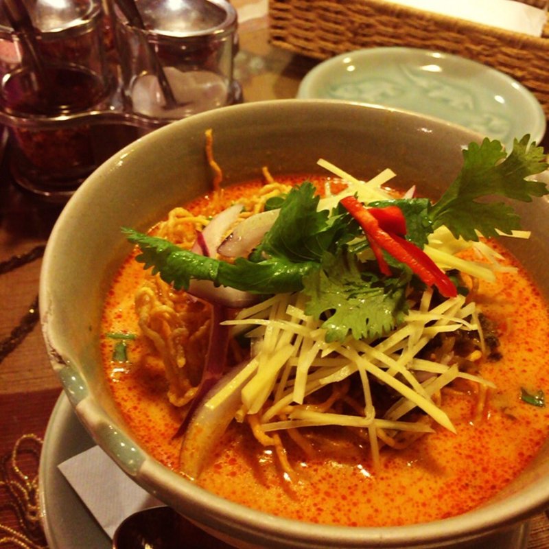 カオソイチェンマイカレーラーメン(クルン・サイアム 自由が丘店)